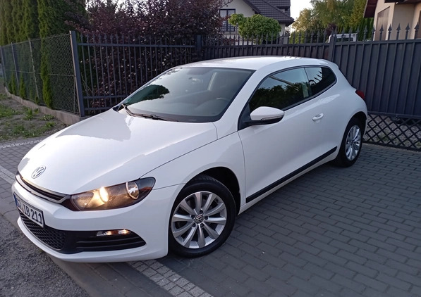 Volkswagen Scirocco cena 24500 przebieg: 188000, rok produkcji 2009 z Słomniki małe 497